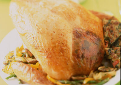 Brandied British Turkey Crown Roast