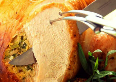 British Turkey with Tarragon  & Hazelnuts