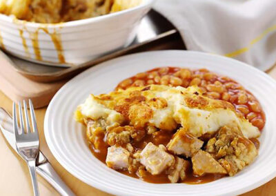 Turkey Leftovers Pie