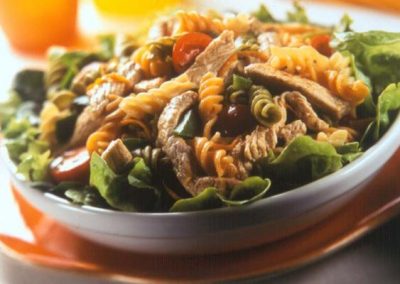 Warm Leftover British Turkey & Pasta Salad