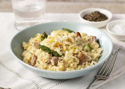 Oven Baked Turkey Risotto